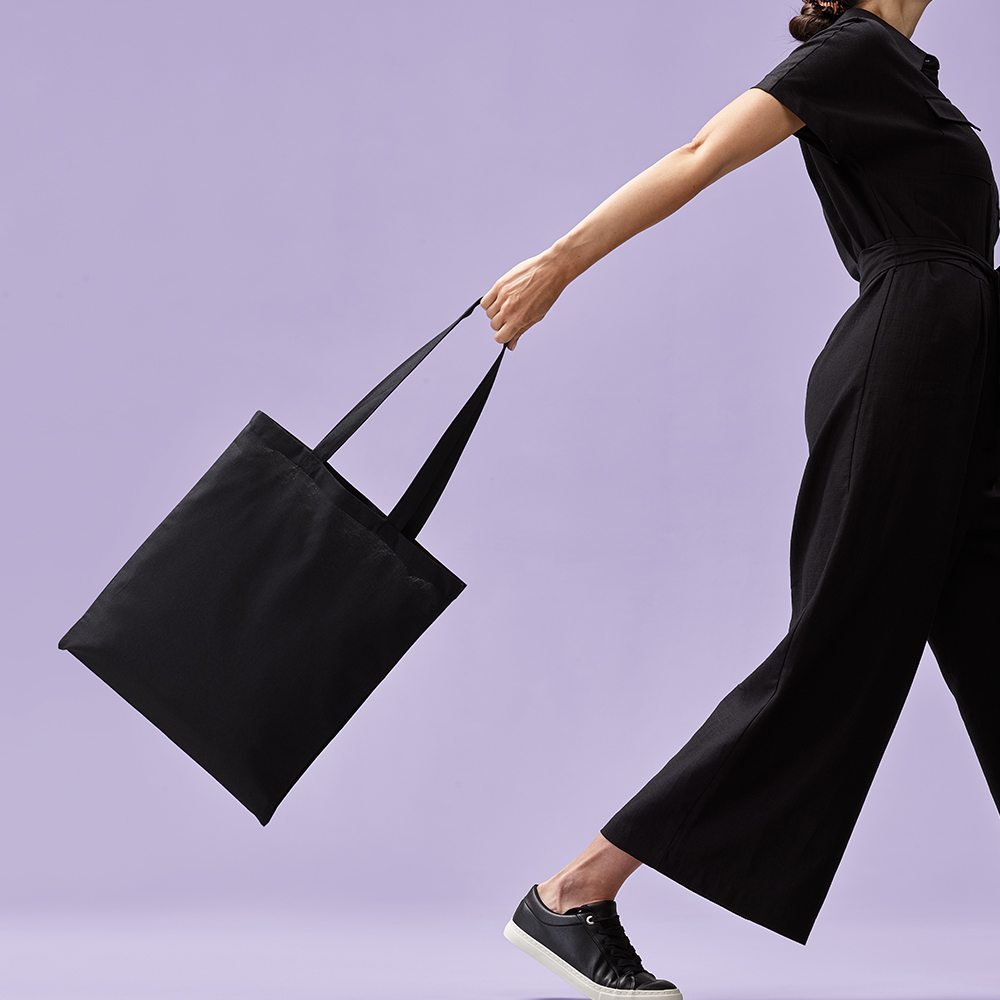 Cotton long-handled bag for printing